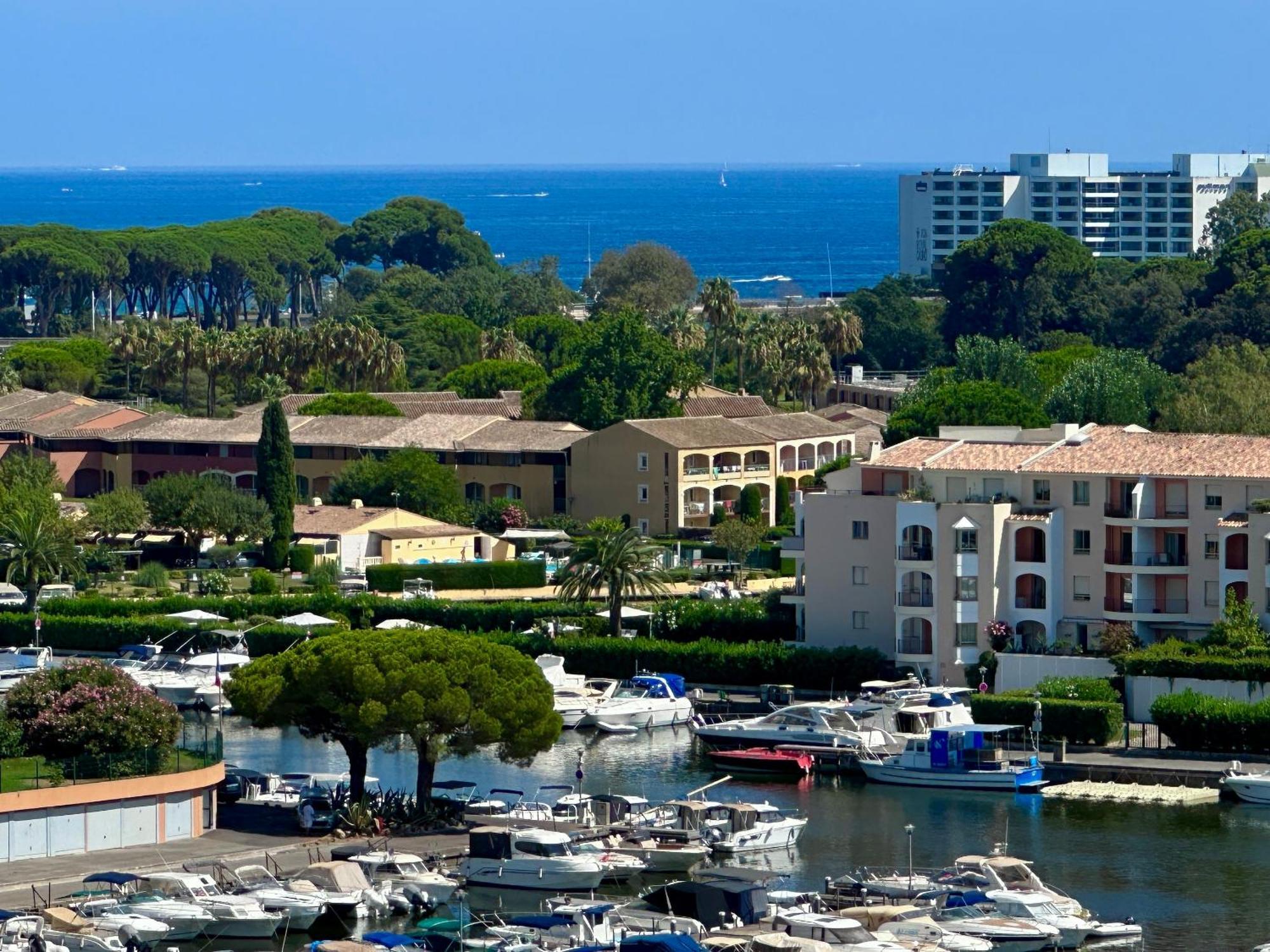 Appartement T3 De Standing Vue Mer Et Marina Mandelieu 外观 照片