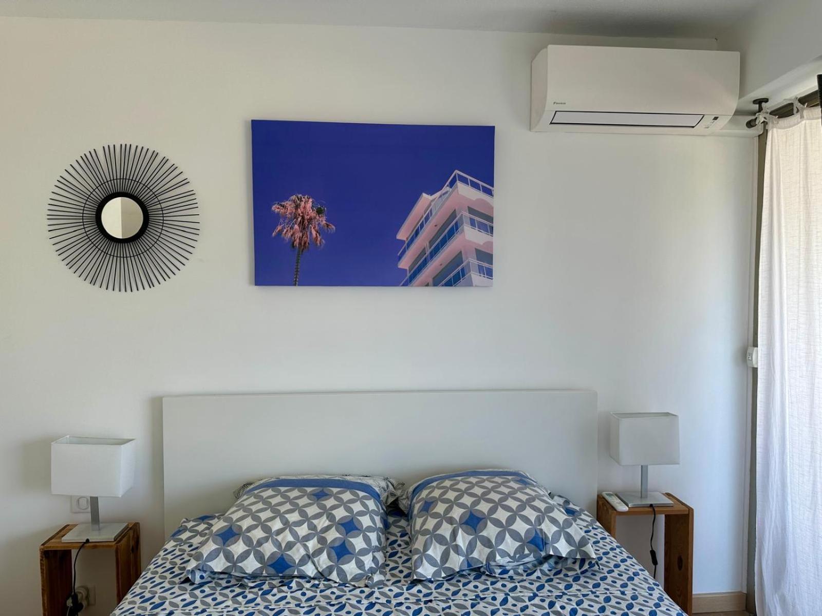 Appartement T3 De Standing Vue Mer Et Marina Mandelieu 外观 照片